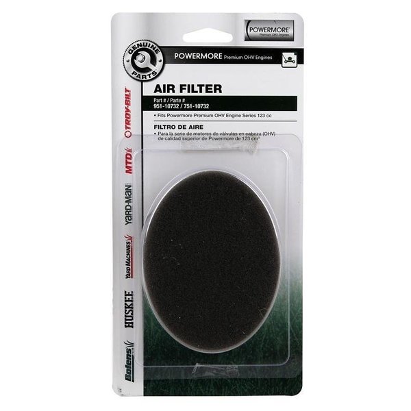 Arnold Air Filter, Foam Filter Media OEM-751-10732